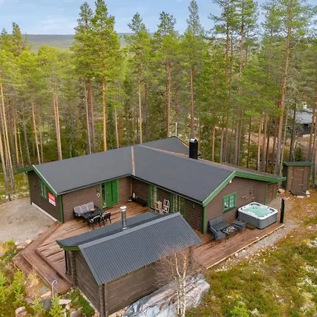 Familievennlig & Jacuzzi & Badstue Сasa de vacaciones Trysil