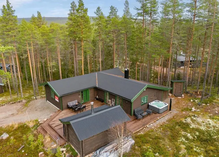 Familievennlig & Jacuzzi & Badstue Сasa de vacaciones Trysil